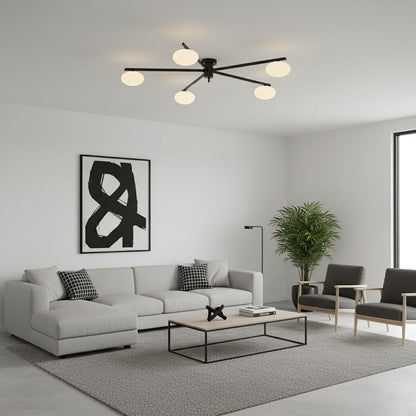 Branch Globe Ceiling Light