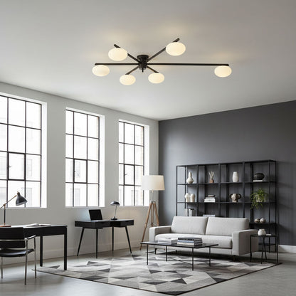 Branch Globe Ceiling Light
