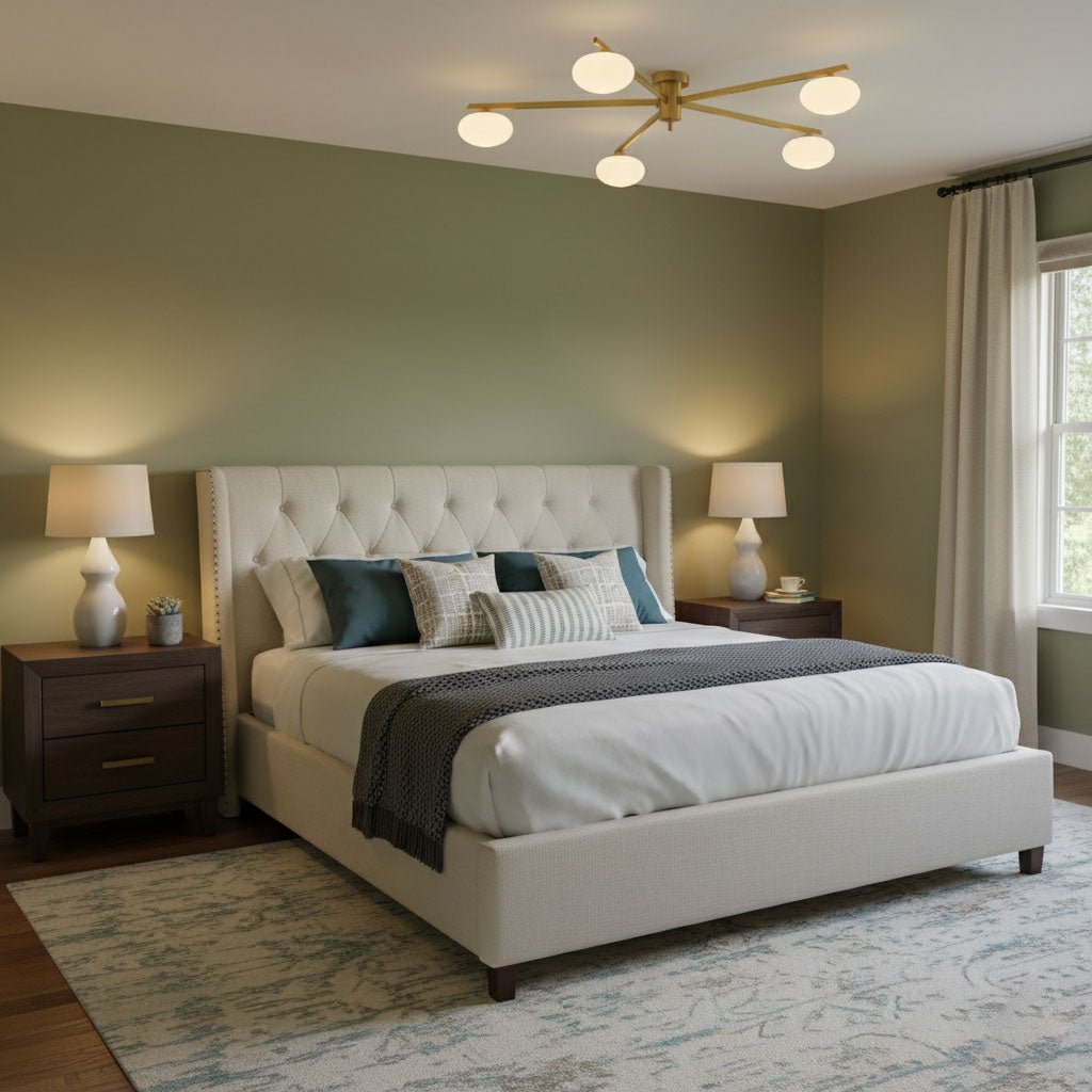 Branch Globe Ceiling Light