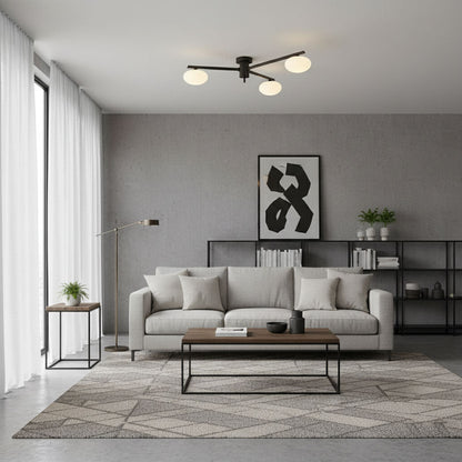 Branch Globe Ceiling Light