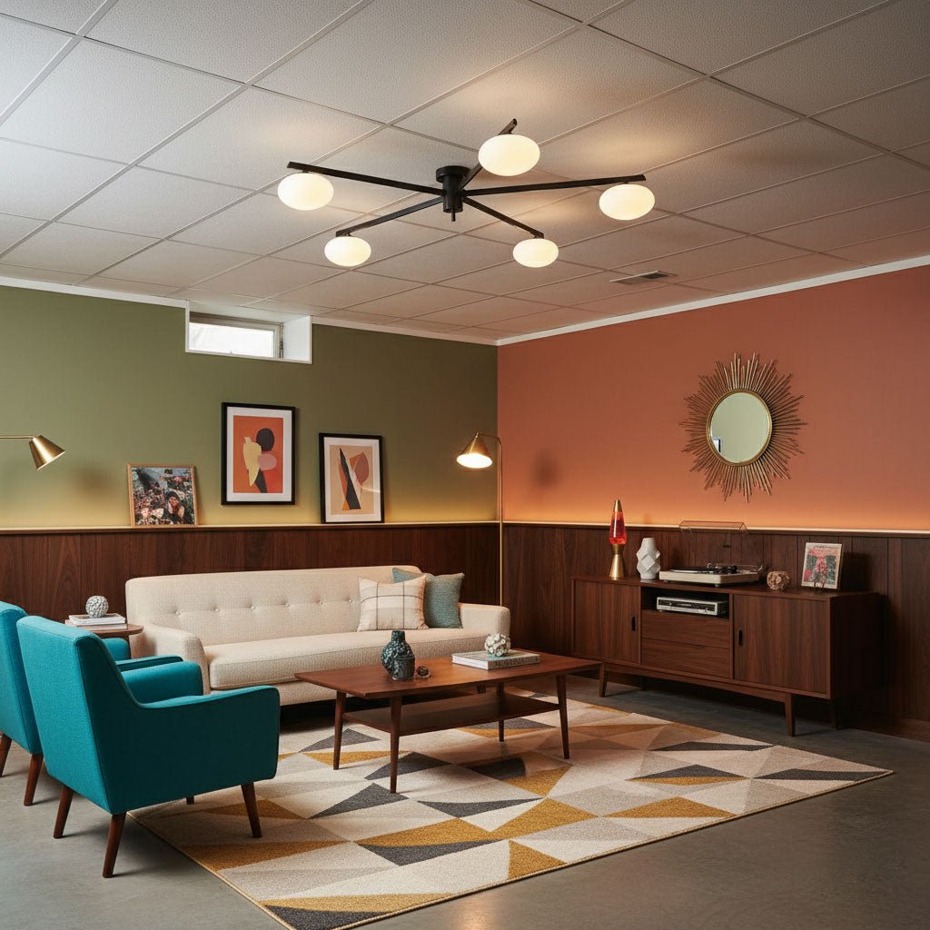 Branch Globe Ceiling Light