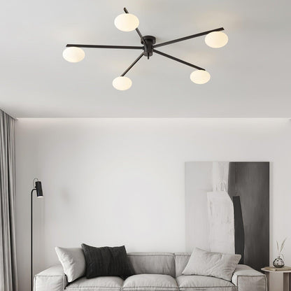Branch Globe Ceiling Light