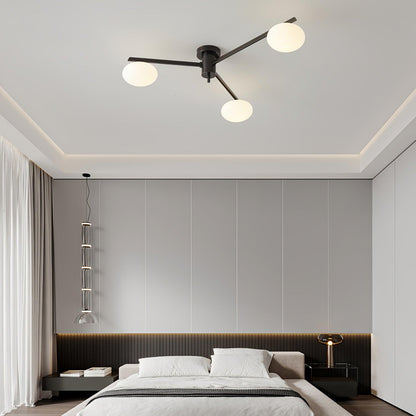 Branch Globe Ceiling Light