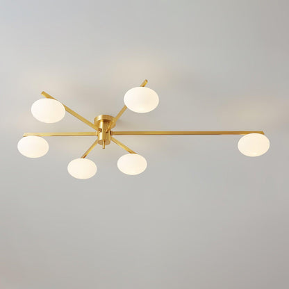Branch Globe Ceiling Light