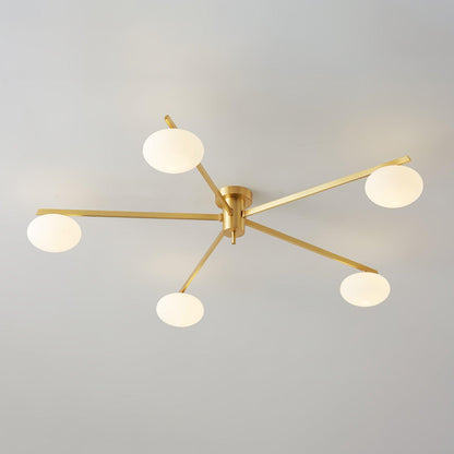 Branch Globe Ceiling Light
