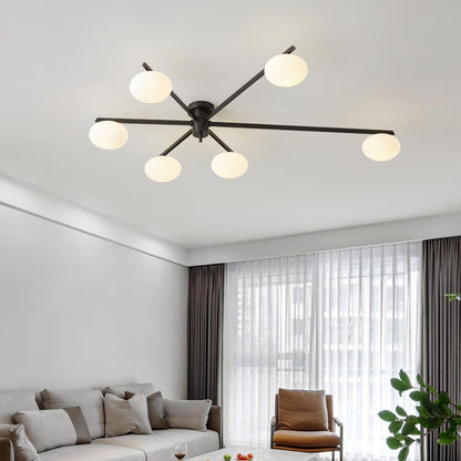 Branch Globe Ceiling Light