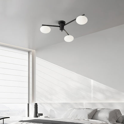 Branch Globe Ceiling Light