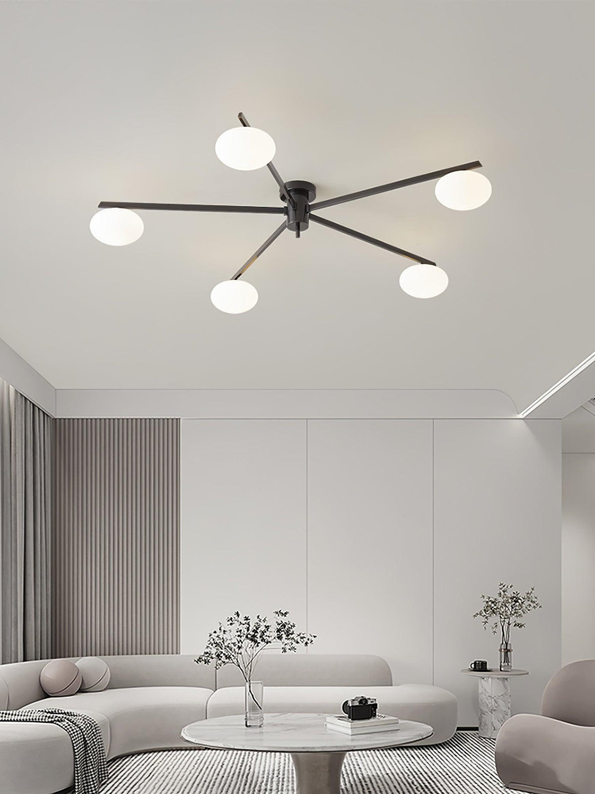 Branch Globe Ceiling Light