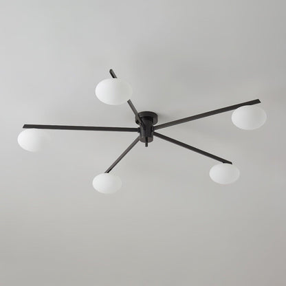 Branch Globe Ceiling Light