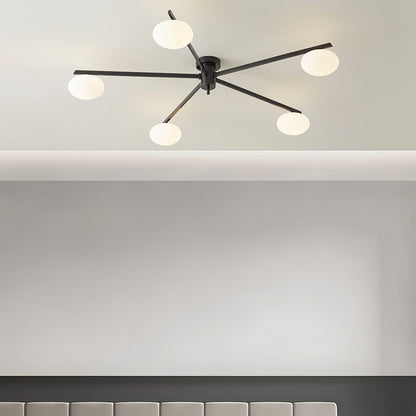 Branch Globe Ceiling Light
