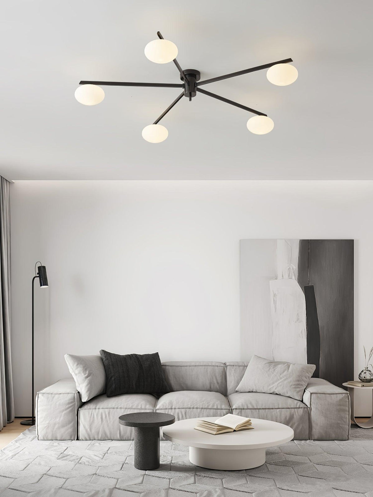 Branch Globe Ceiling Light