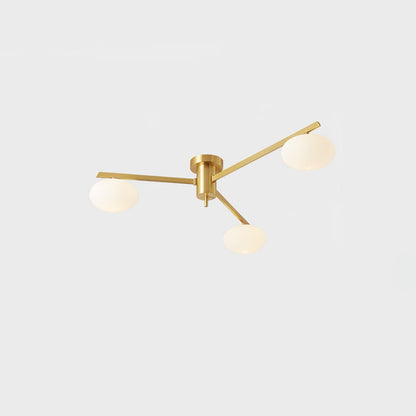 Branch Globe Ceiling Light