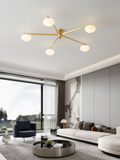 Branch Globe Ceiling Light