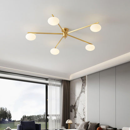 Branch Globe Ceiling Light