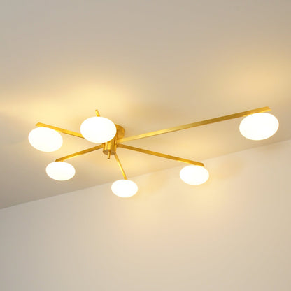 Branch Globe Ceiling Light