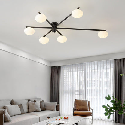 Branch Globe Ceiling Light