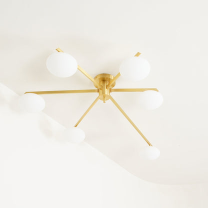 Branch Globe Ceiling Light