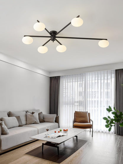 Branch Globe Ceiling Light