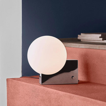 Block Globe Table Lamp