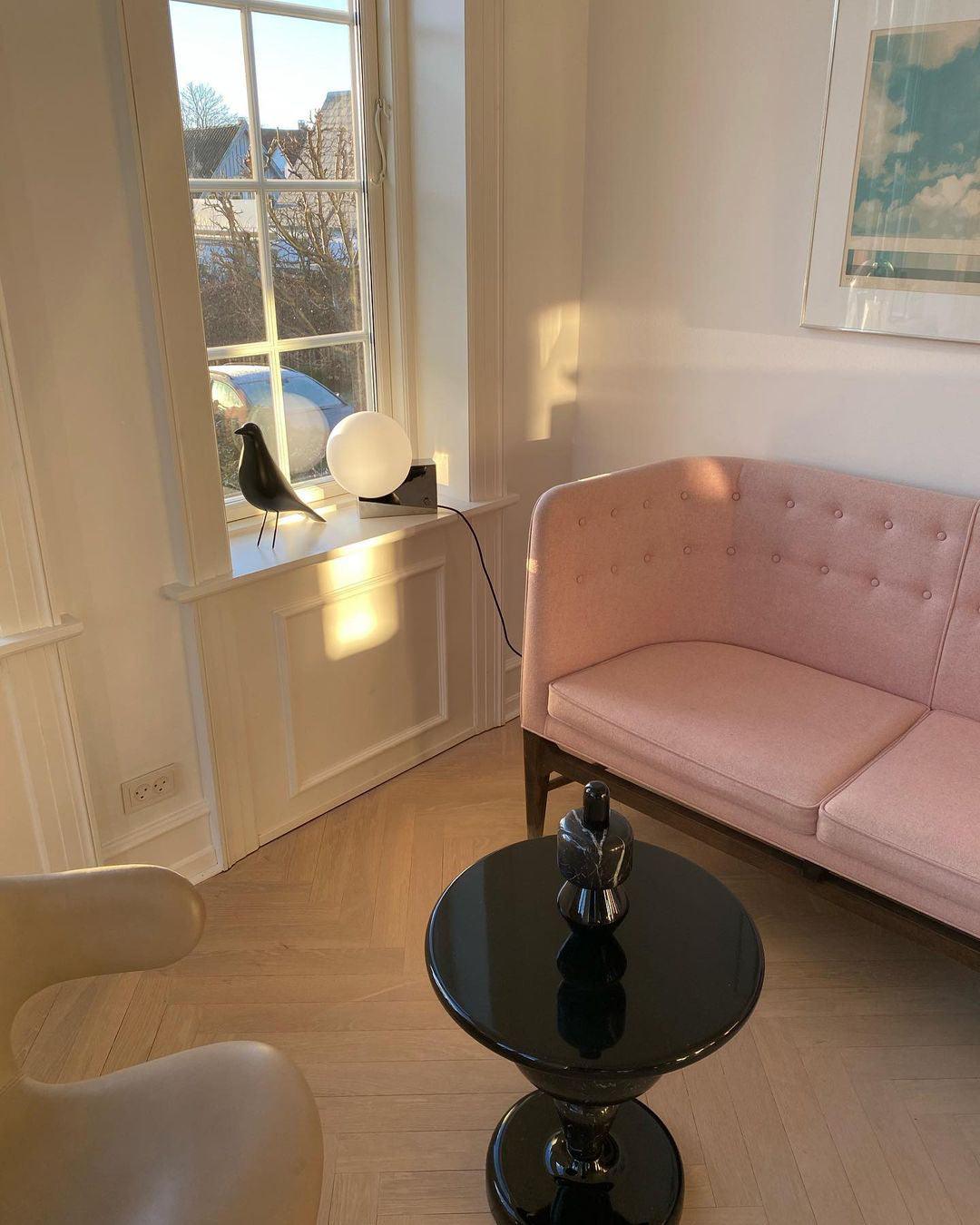 Block Globe Table Lamp