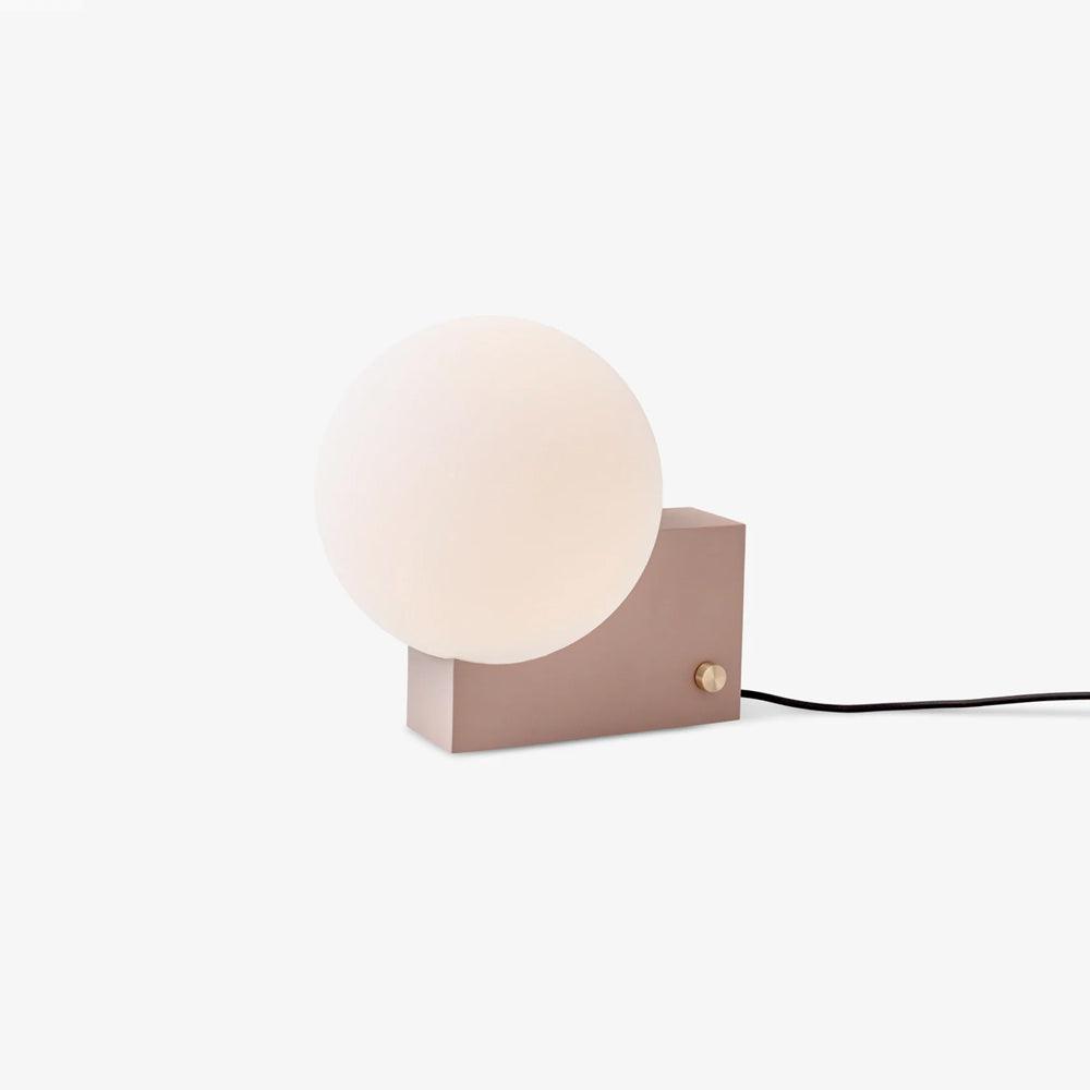 Block Globe Table Lamp