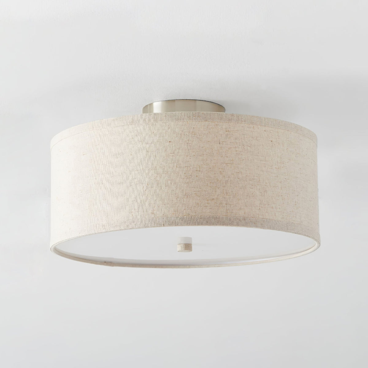 Haven Linen Ceiling Light