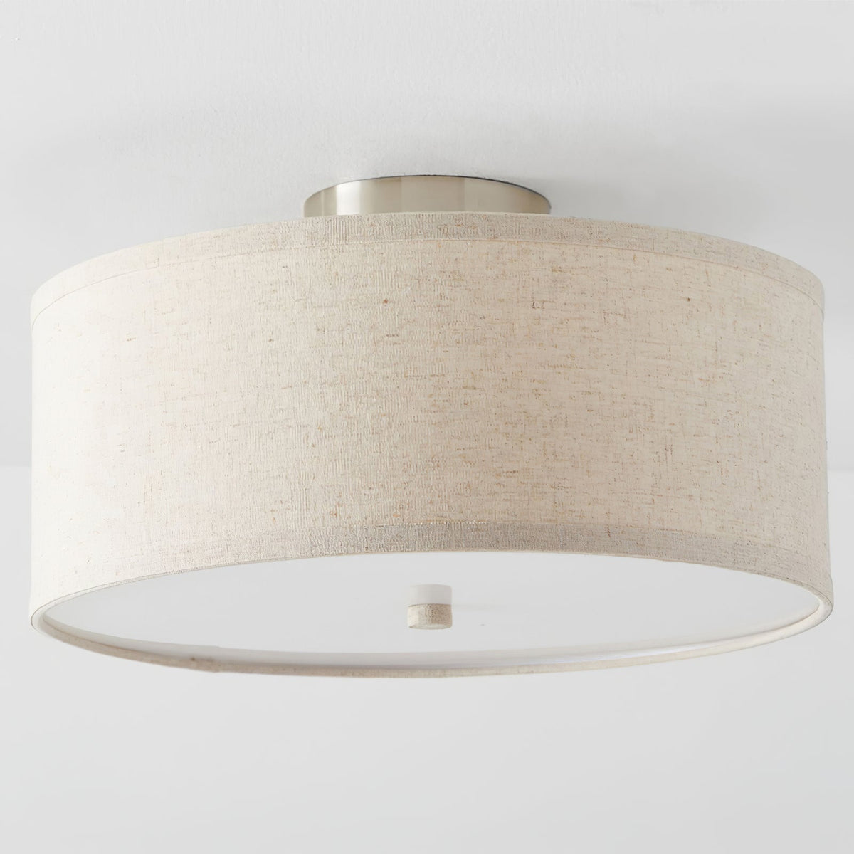 Haven Linen Ceiling Light