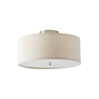 Haven Linen Ceiling Light