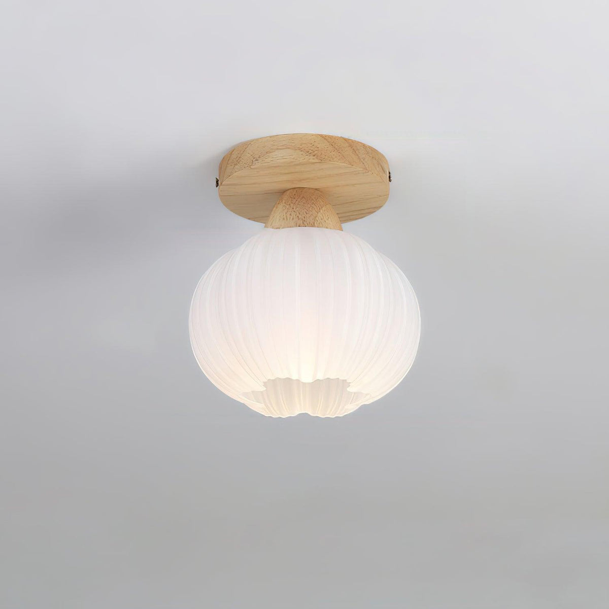 Fold Globe Ceiling Light