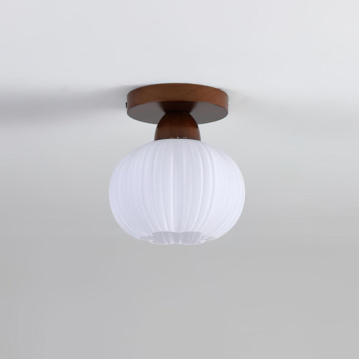 Fold Globe Ceiling Light