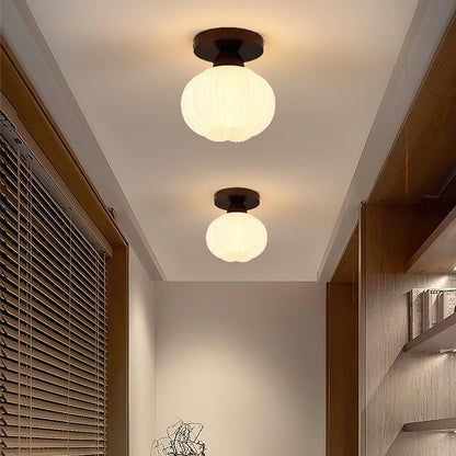 Fold Globe Ceiling Light