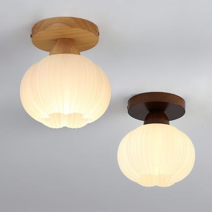 Fold Globe Ceiling Light