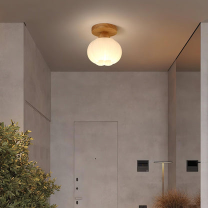 Fold Globe Ceiling Light