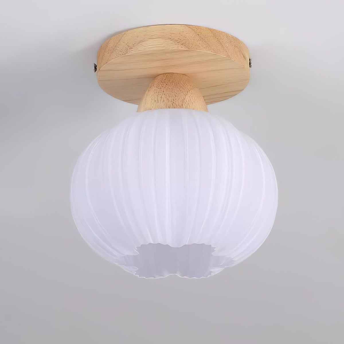Fold Globe Ceiling Light