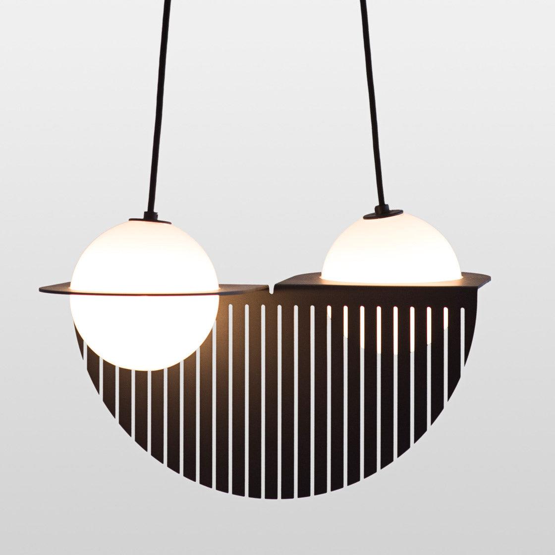 Angle Duo Pendant Light