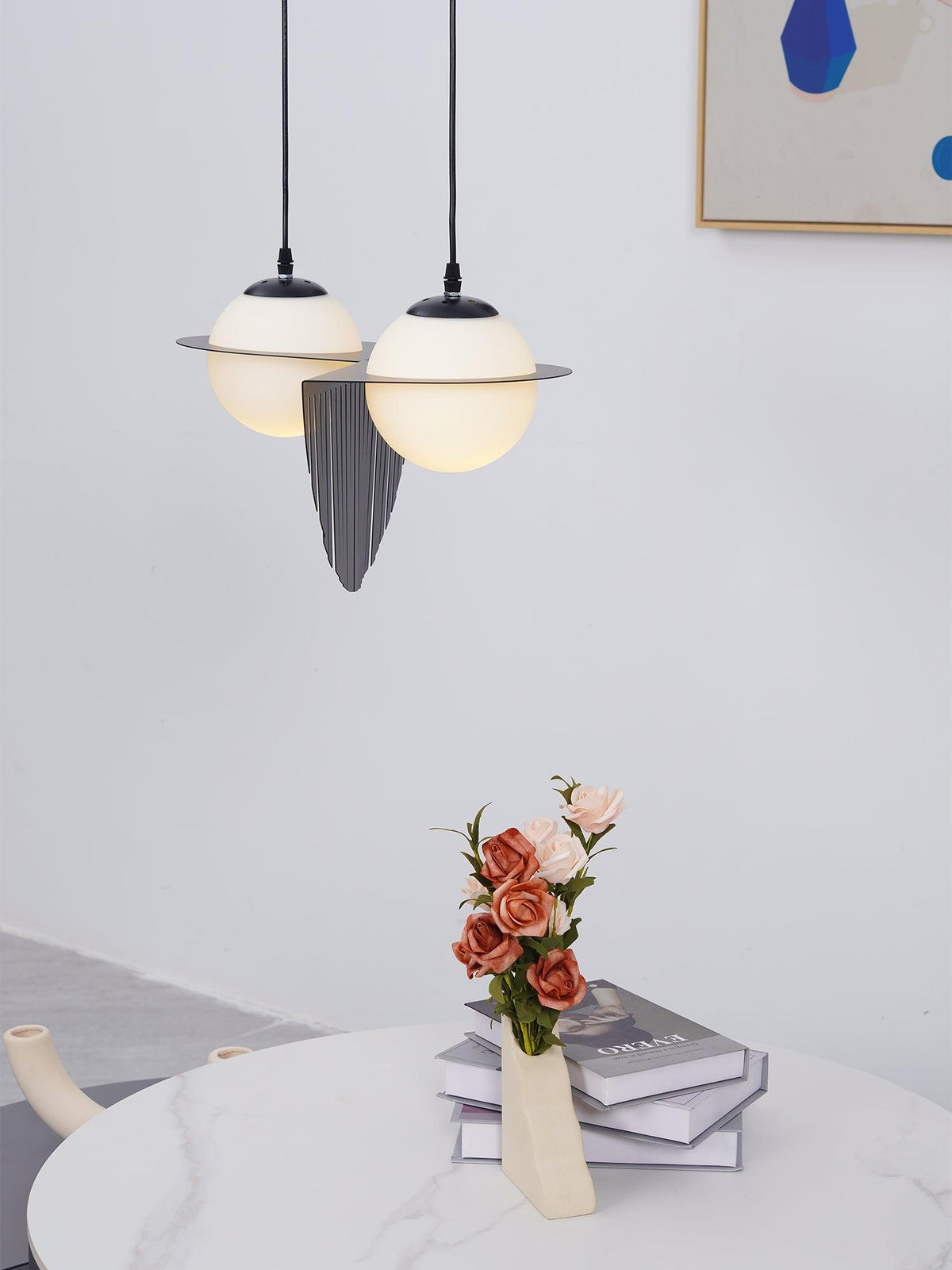 Angle Duo Pendant Light