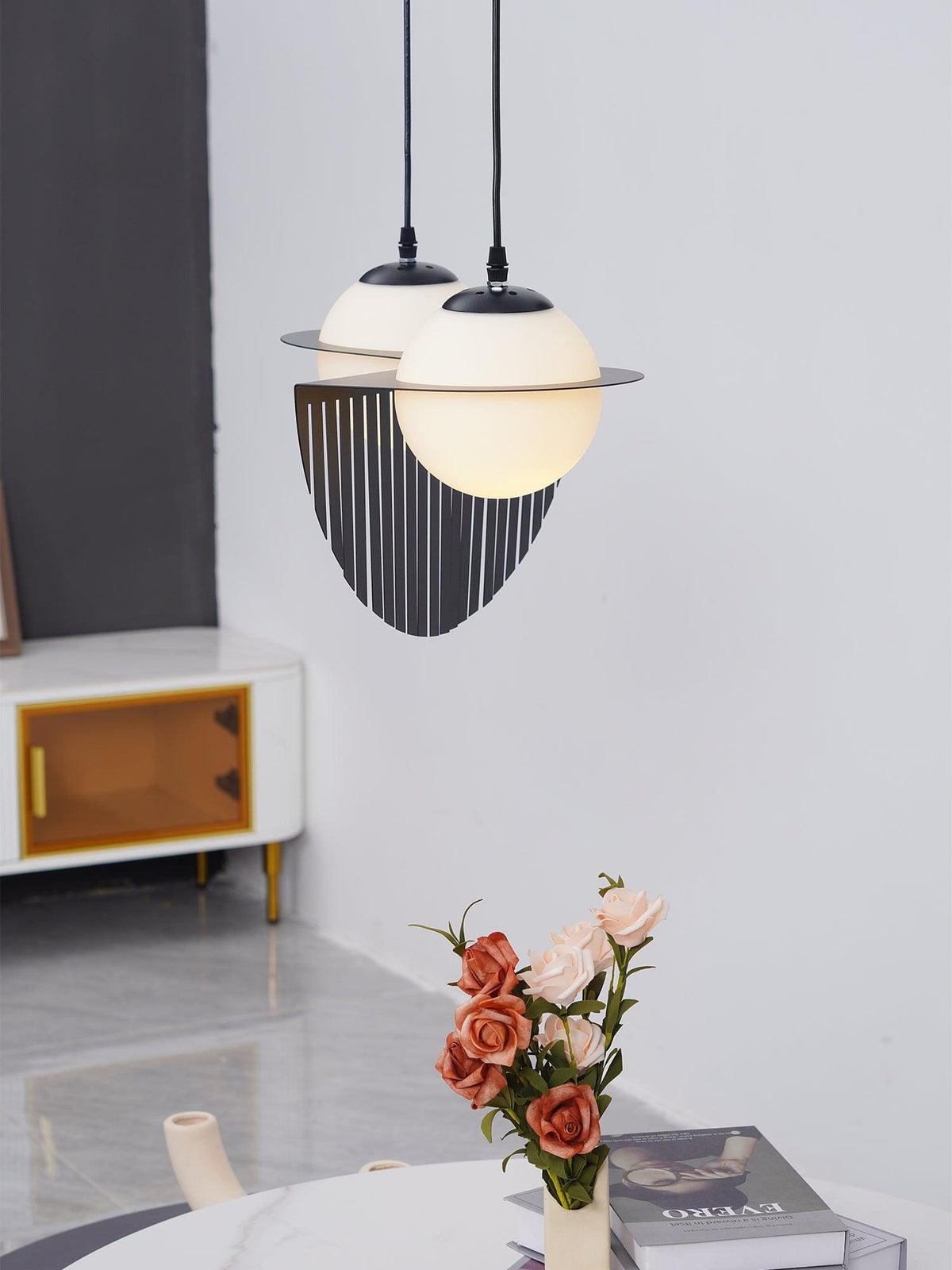 Angle Duo Pendant Light
