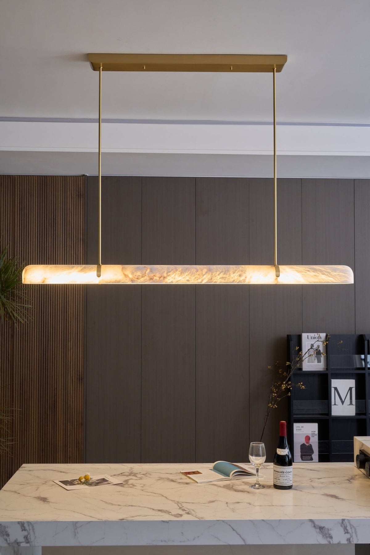 Horizon Stone Chandelier