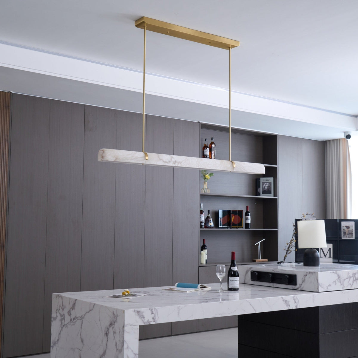 Horizon Stone Chandelier