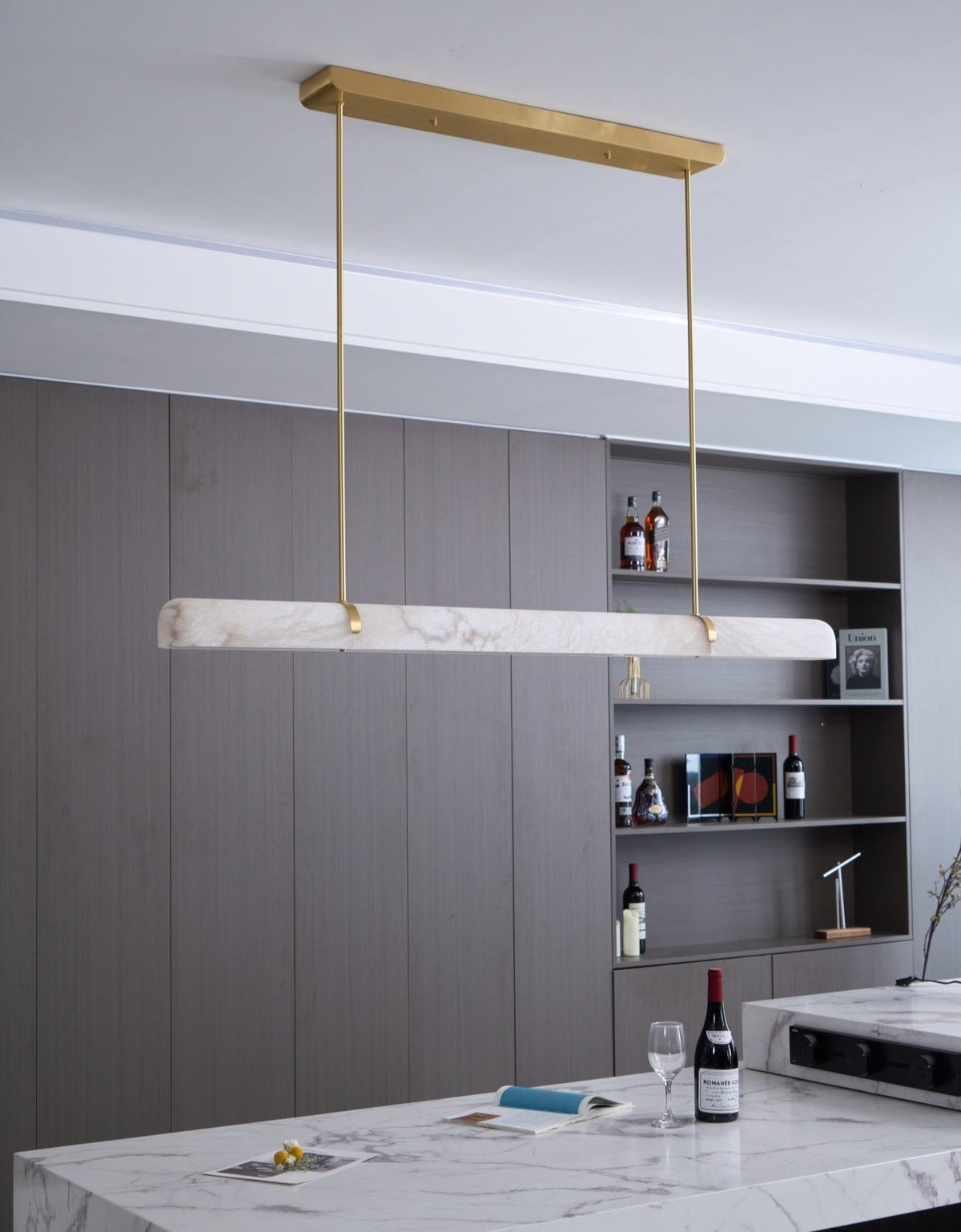 Horizon Stone Chandelier