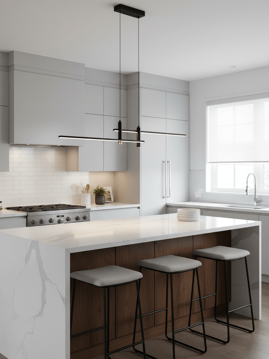 Axis Twin Pendant Light