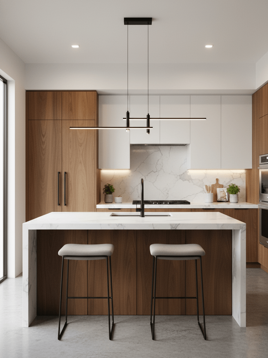 Axis Twin Pendant Light