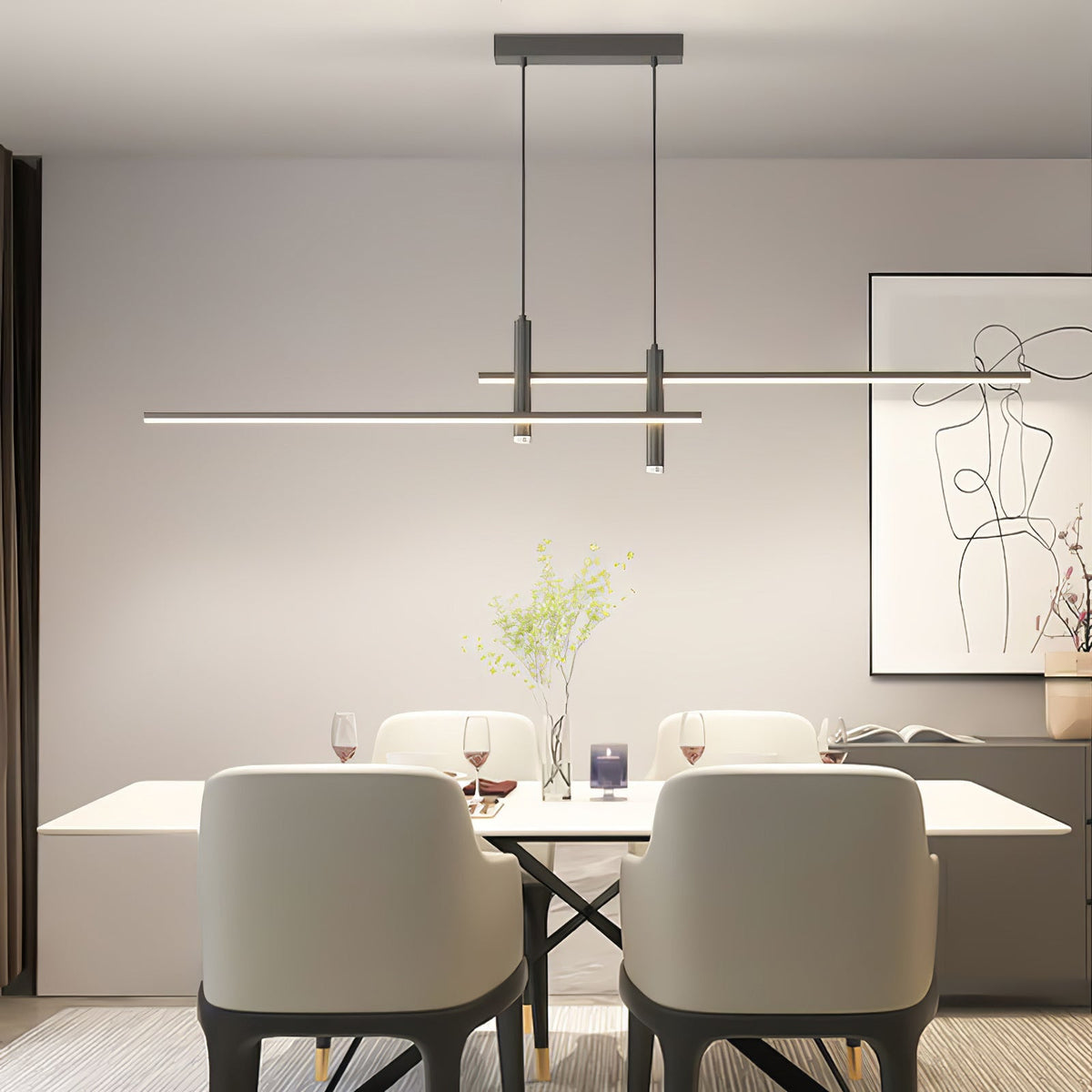 Axis Twin Pendant Light
