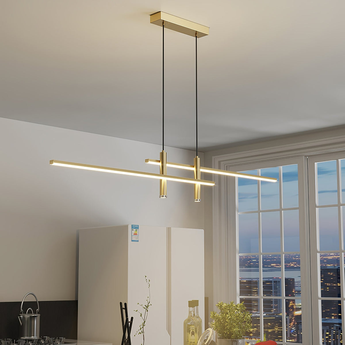 Axis Twin Pendant Light