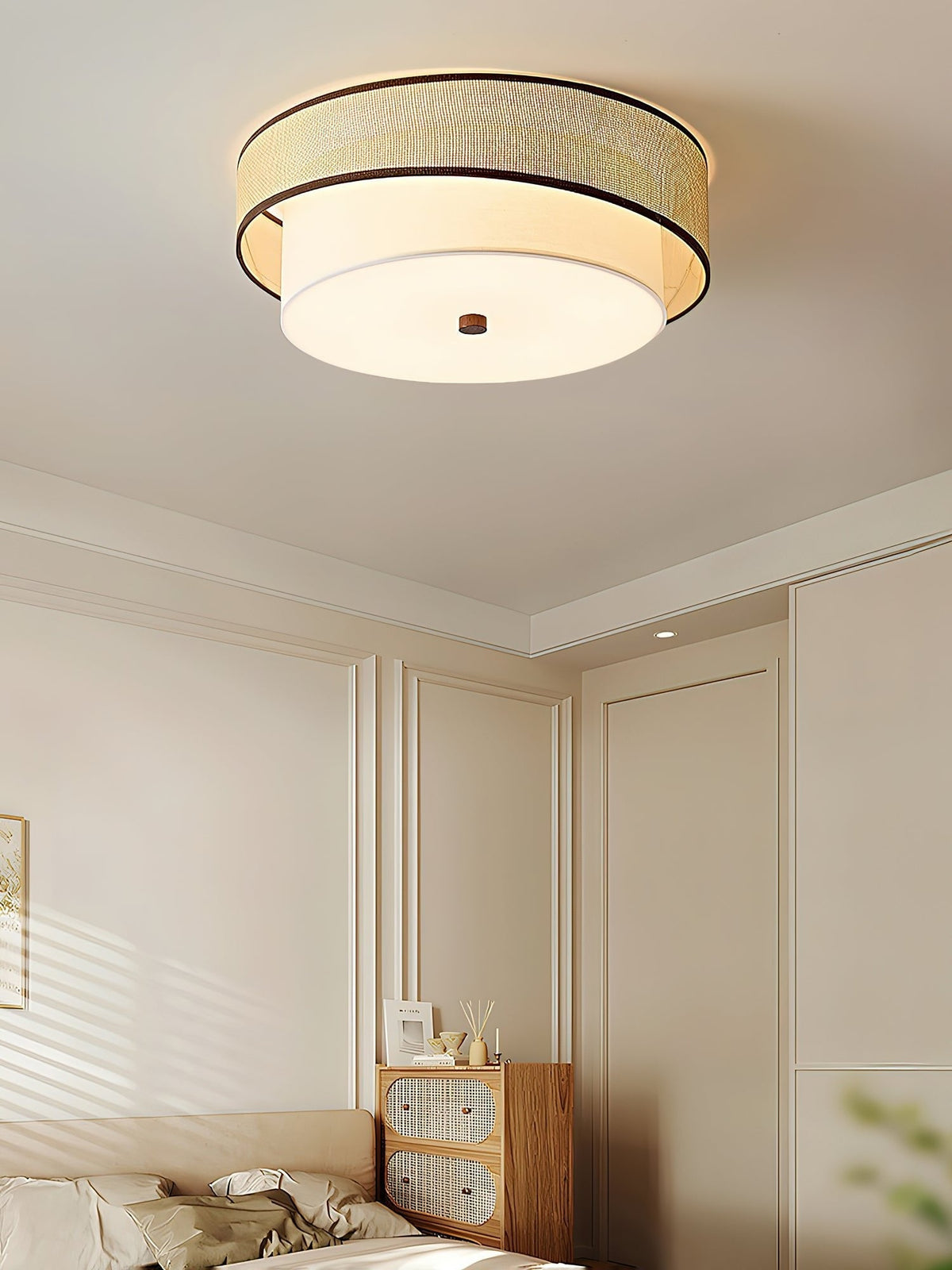 Frame Drum Ceiling Light