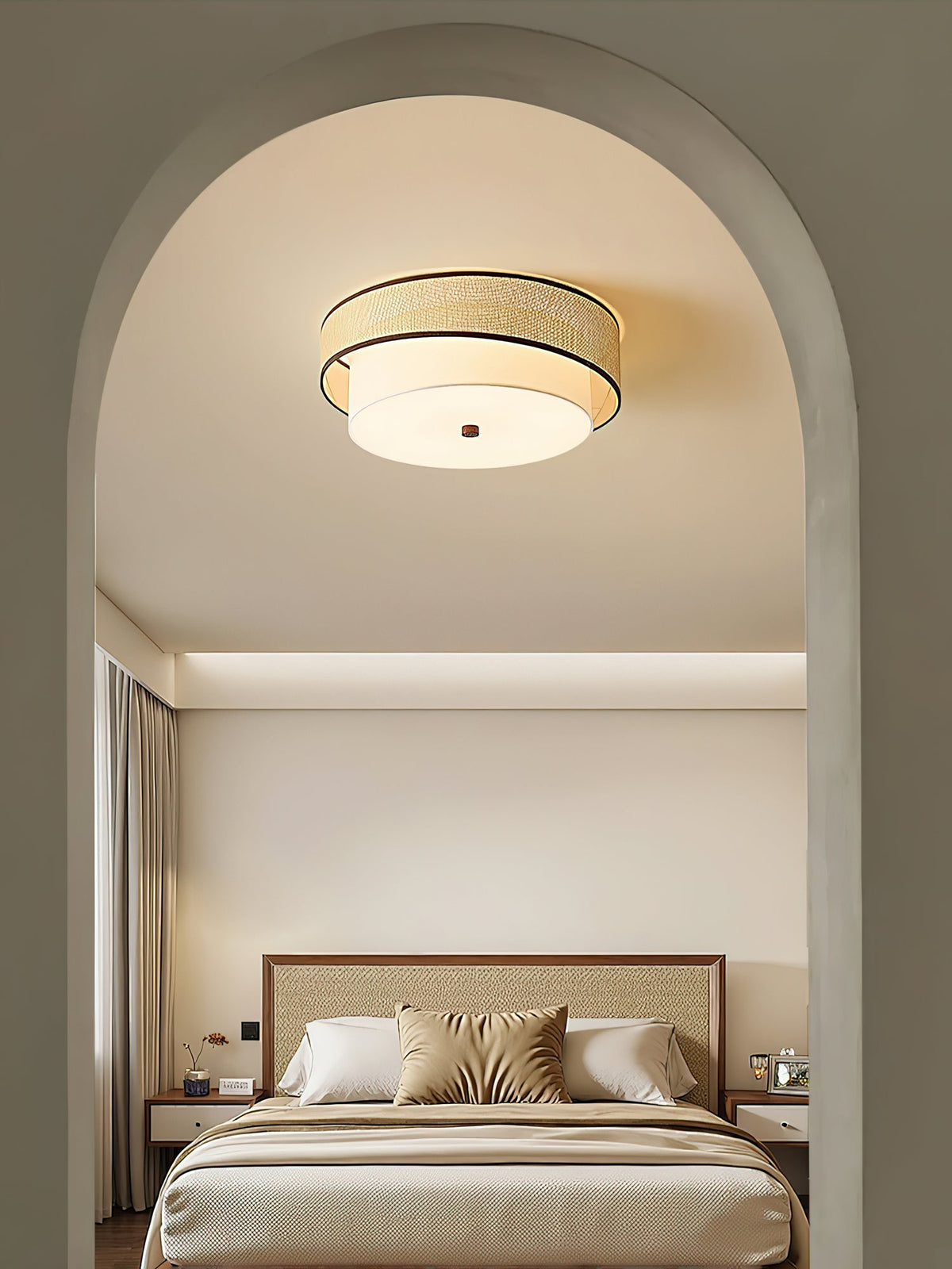 Frame Drum Ceiling Light