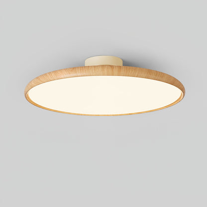 Timber Halo Ceiling Light