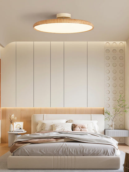 Timber Halo Ceiling Light