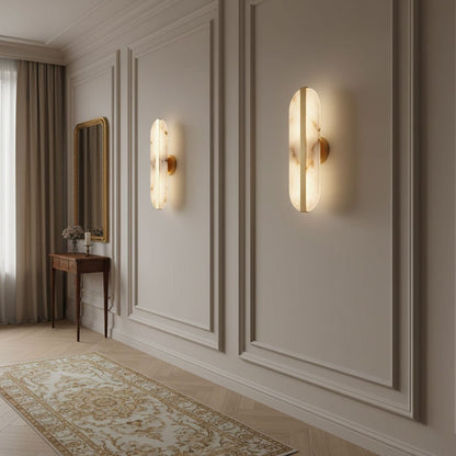 Vein Oval Wall Light