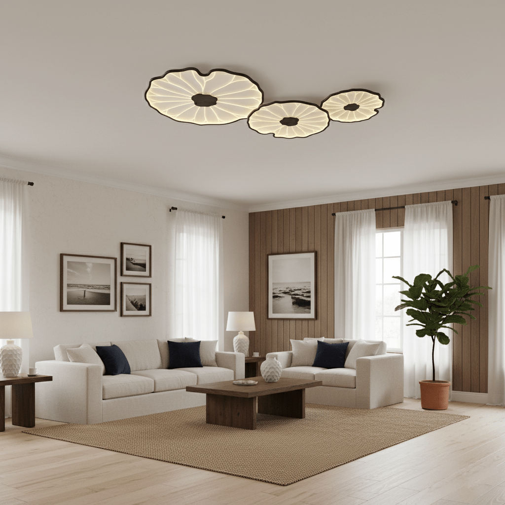Ripple Flush Ceiling Light